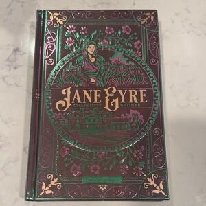 Jane Eyre Hardcover Decorative Classic - Purple & Green